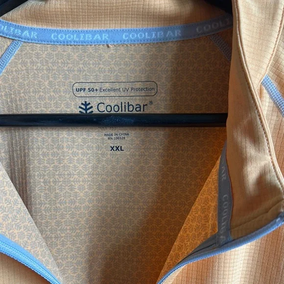 Coolibar Men’s Quarter Zip Fitness Shirt with UPF 50+ Excellent UV Protection - Picture 3 of 6